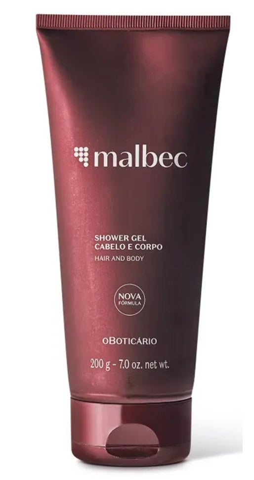 Gel de Ducha Cabello y Cuerpo Malbec 200g