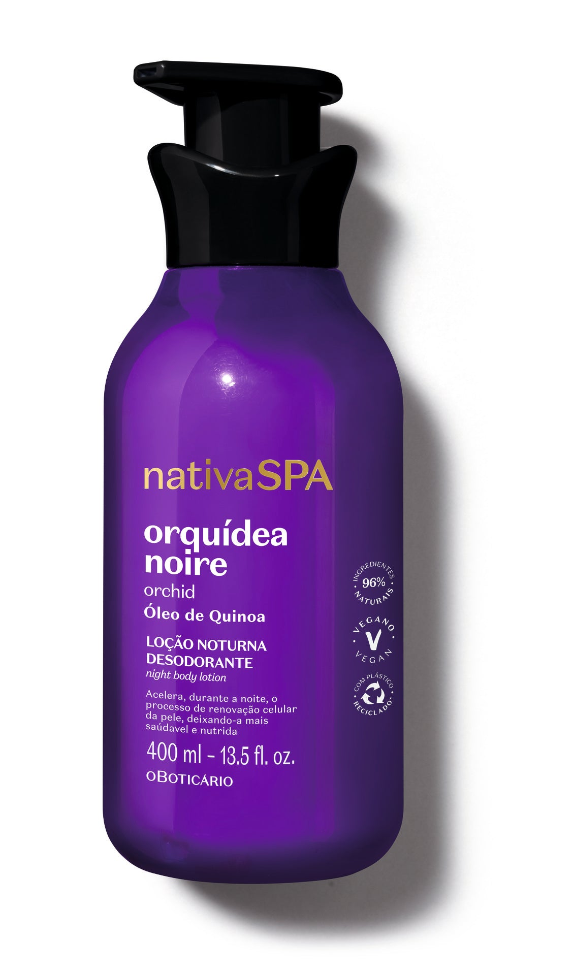Nativa SPA Orquídea Noire Desodorante Corporal Loción Noche 400ml