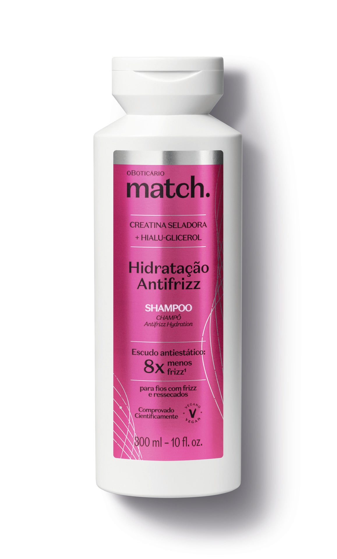 Match shampoo Hidratación Antifrizz 300ml