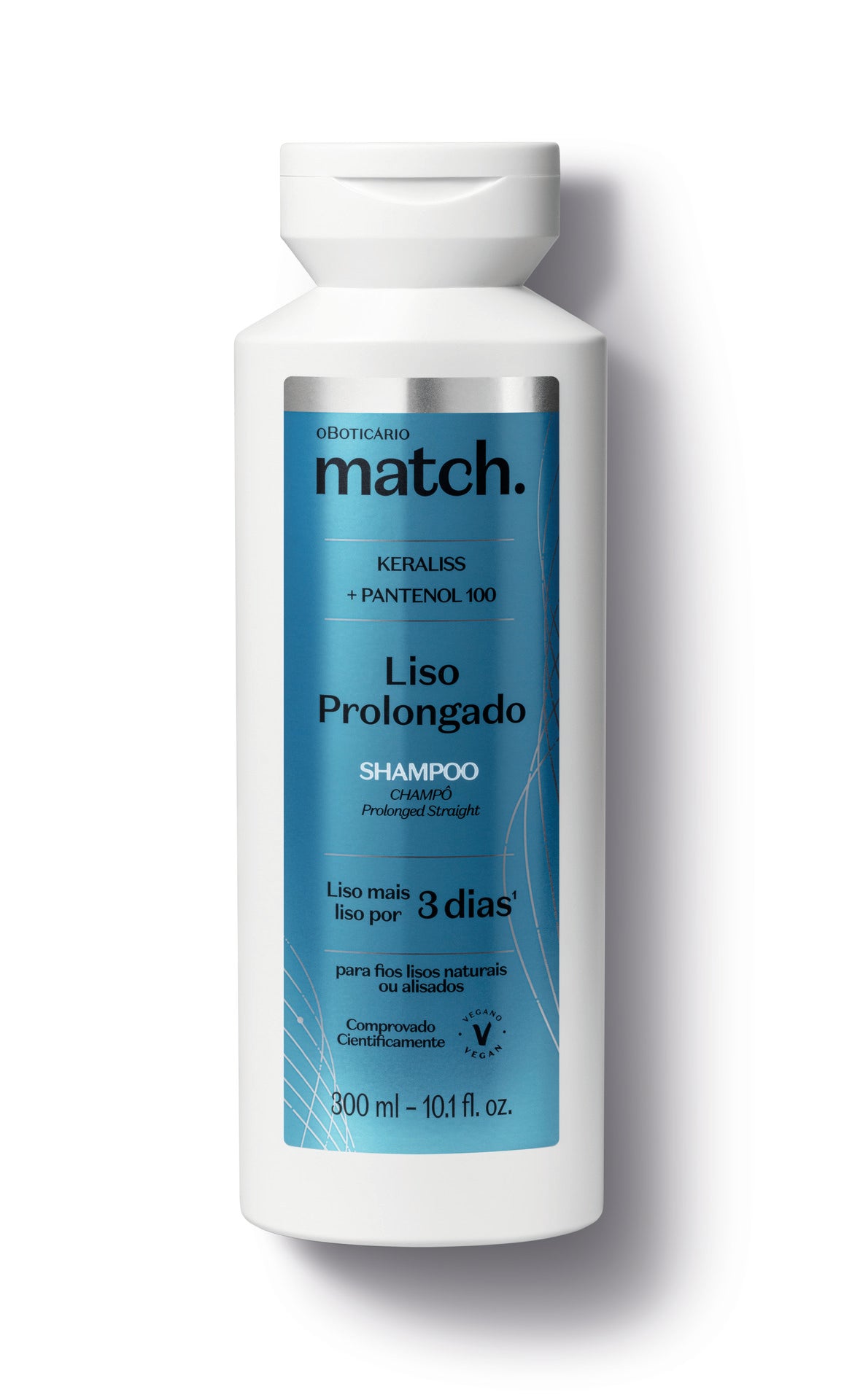 Match Shampoo Liso Prolongado 300ml