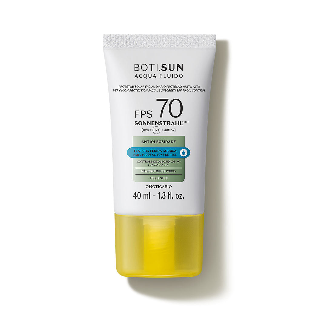 BOTI SUN AQUA FLUIDO FPS 70 ANTIOLEOSIDAD FPS 70 40 ml