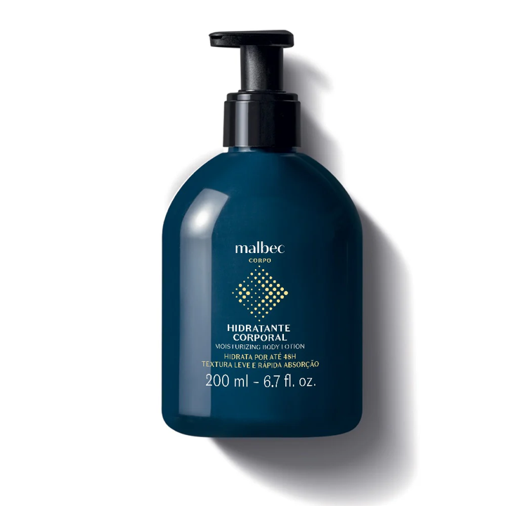 Loción hidratante corporal para hombre Malbec Club 200ML