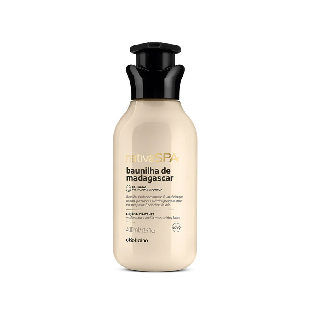 Loción Hidratante Corporal VAINILLA DE MADAGASCAR 400 ml